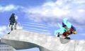 Falco Phase being used in Super Smash Bros. for Nintendo 3DS.