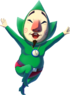 Official artwork of Tingle from The Legend of Zelda: The Wind Waker HD.