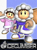 The Ice Climbers in Super Smash Bros. Melee.