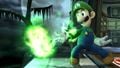 Luigi's Fireball in Super Smash Bros. for Wii U.