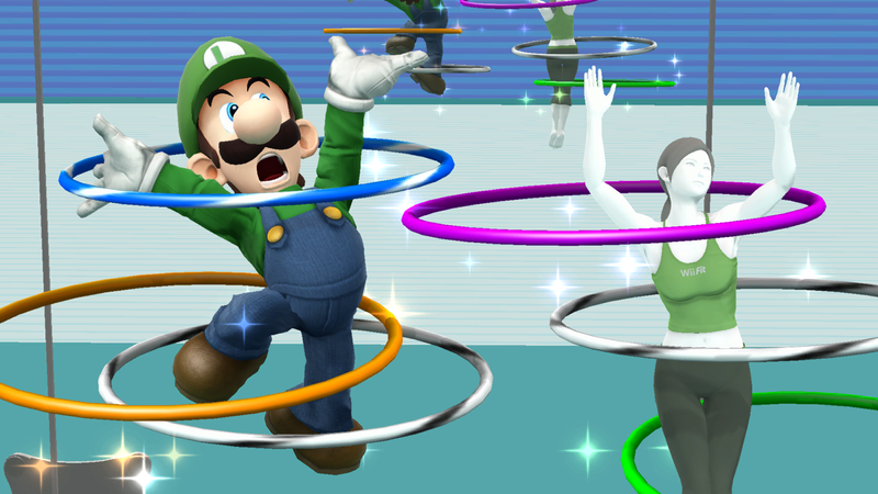 File:SSB4-Wii U Congratulations Classic Luigi.png