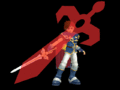 Roy's B victory pose in Melee