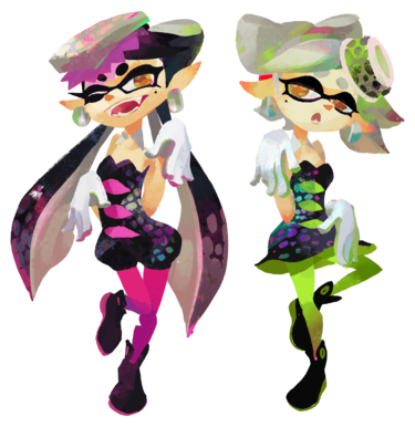 Squid Sisters - SmashWiki, the Super Smash Bros. wiki