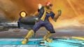Captain Falcon's first idle pose