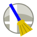 An icon for use on pages that need cleanup.