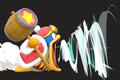 King Dedede using Inhale as shown by the Move List in Ultimate.