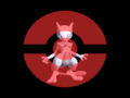 Mewtwo's third victory pose in Melee