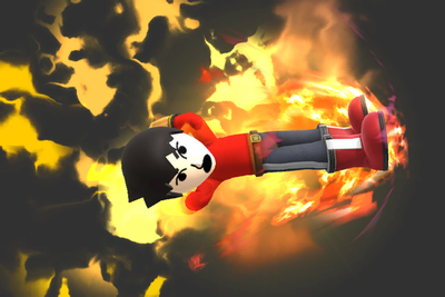 Burning Dropkick - SmashWiki, the Super Smash Bros. wiki