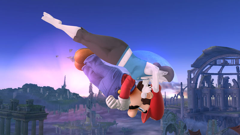 File:Mario and Trainer - Air Acrobatics .jpg