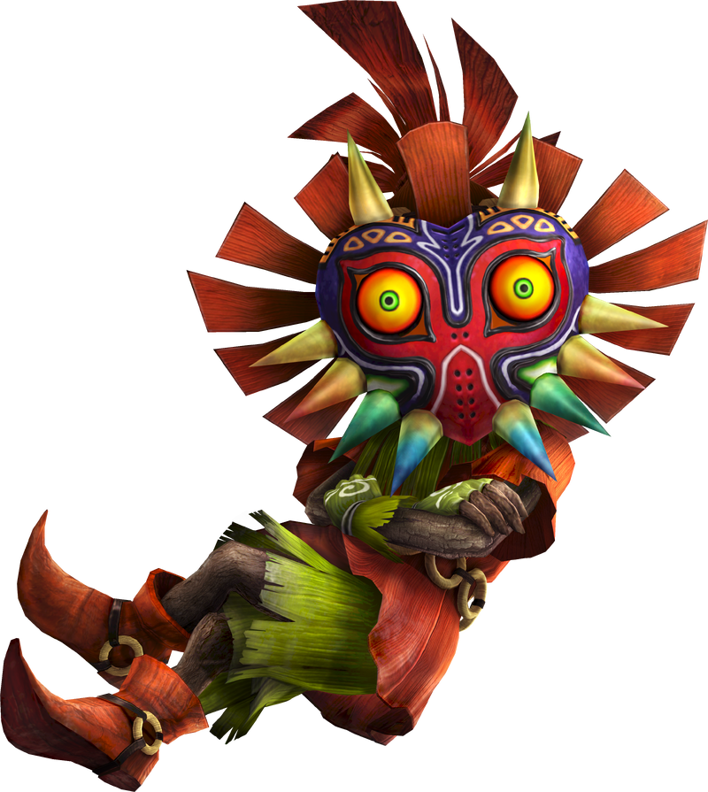 skull kid majoras mask official art