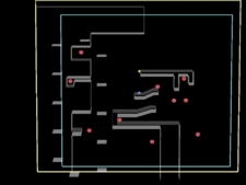 Mario's Target Test showing terrain.