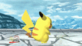 Pikachu's side taunt.