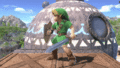 Young Link's first idle pose.