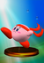 Fighter Kirby trophy from Super Smash Bros. Melee.