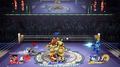 Bowser, Megaman, and Little Mac in battle.