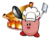 Brawl Sticker Cook Kirby (Kirby Super Star).png