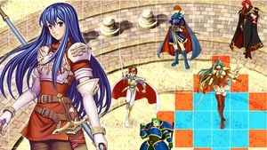 Graphic for the "Fire Emblem Fest" Spirit Board event.
