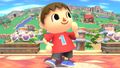 Villager's first idle pose