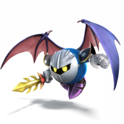 Meta Knight as he appears in Super Smash Bros. 4.