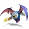 Meta Knight as he appears in Super Smash Bros. 4.