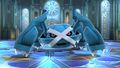 Metagross as it appears in Super Smash Bros. for Wii U.
