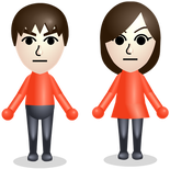Official artwork of a male Mii from "Mii Channel".