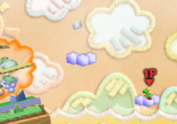 Picture showcasing the cloud platform on the rightmost side of Yoshi's Island.
Captured in Project64.