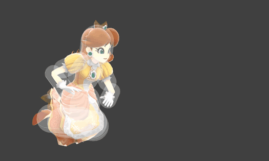 Daisy (SSBU)/Down tilt - SmashWiki, the Super Smash Bros. wiki