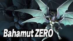 Bahamut ZERO Splash Art for SSB4.