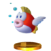 The Cheep Cheep Trophy from Super Smash Bros. 3DS