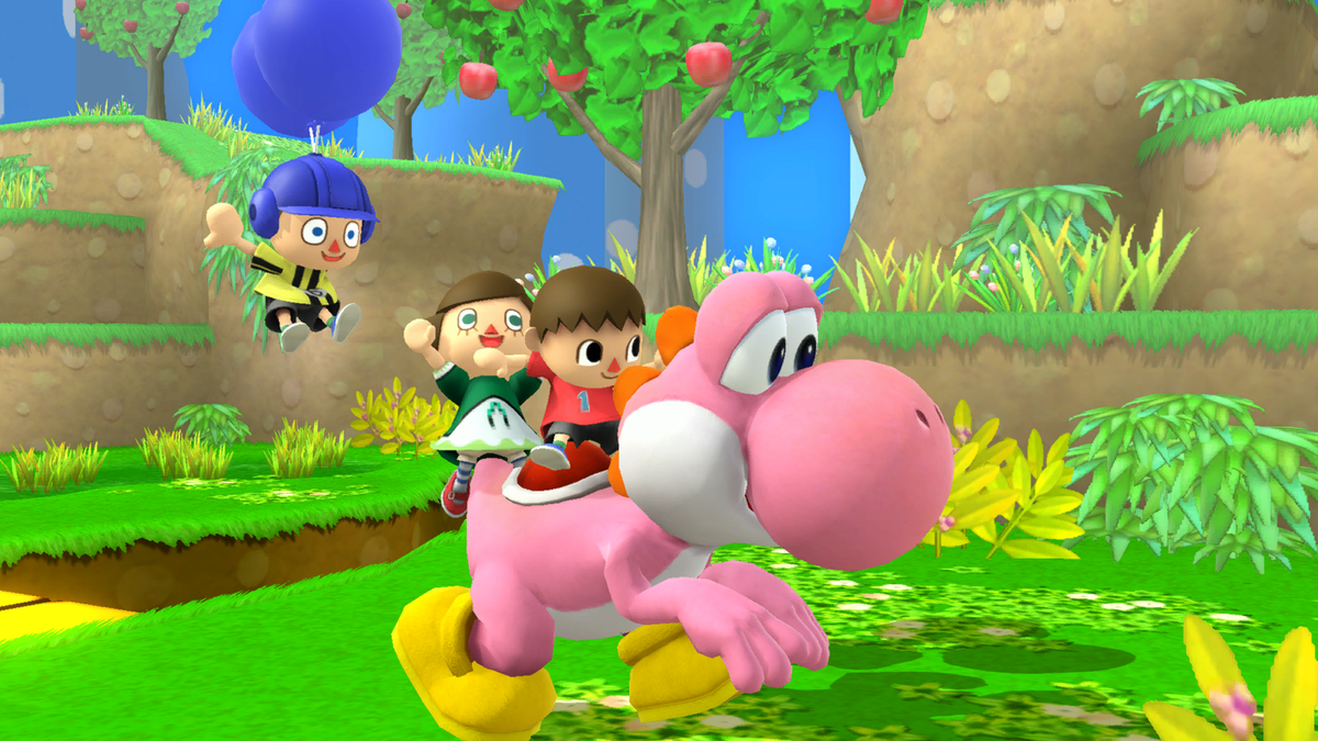 File:SSB4-Wii U Congratulations Classic Yoshi.png - SmashWiki, the ...