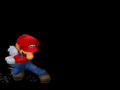 Mario using his forward smash in Melee
