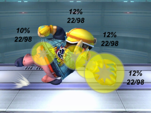 Wario (SSBB)/Hitboxes - SmashWiki, The Super Smash Bros. Wiki