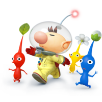 Olimar as he appears in Super Smash Bros. 4.