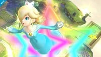 A screenshot of Rosalina in Super Smash Bros. for Wii U. Taken from the official site.