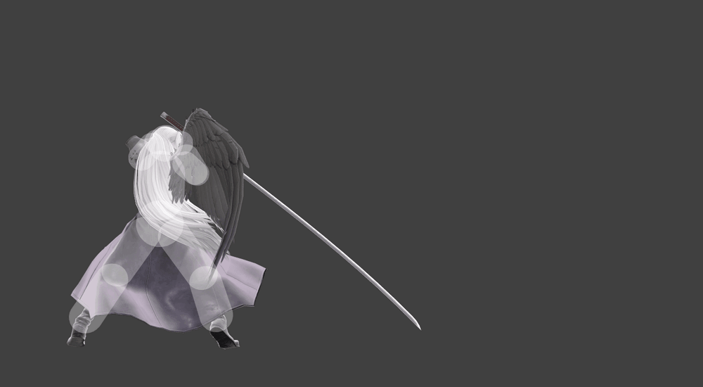 Sephiroth (SSBU)/Hitboxes - SmashWiki, the Super Smash Bros. wiki