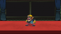 Wario's down taunt in Smash 4