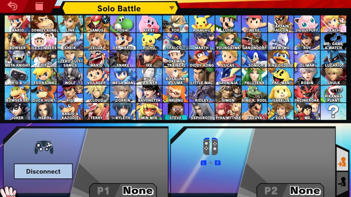 File:SSBU Character Select Stacked DLC.jpg - SmashWiki, the Super Smash ...