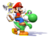 Brawl Sticker Mario & Yoshi (Super Mario Sunshine).png