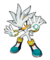 Brawl Sticker Silver The Hedgehog (Sonic The Hedgehog).png