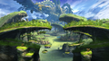 Springs appear in the bottom corners of Super Smash Bros. for Wii U's version of Gaur Plain.