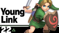 Young Link's fighter card.