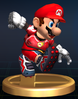 Striker Mario trophy from Super Smash Bros. Brawl.
