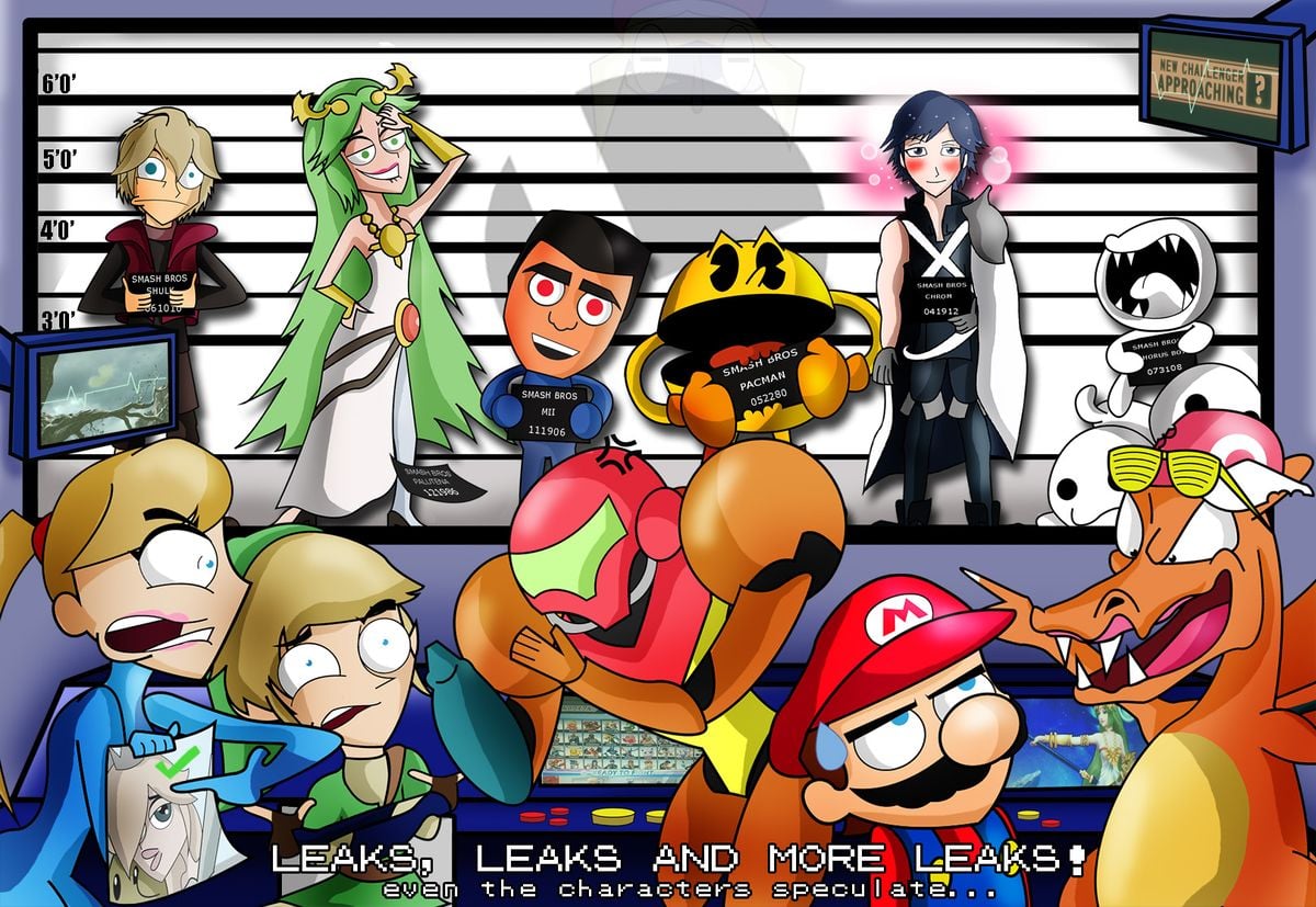 super smash bros 4 character roster leak