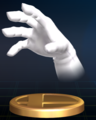Master Hand - Brawl Trophy.png