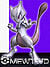 Mewtwo in Super Smash Bros. Melee.