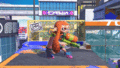 Inkling's up taunt.