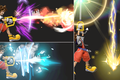 Sora using Magic as shown by the Move List in Ultimate.