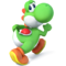 Yoshi as he appears in Super Smash Bros. 4.