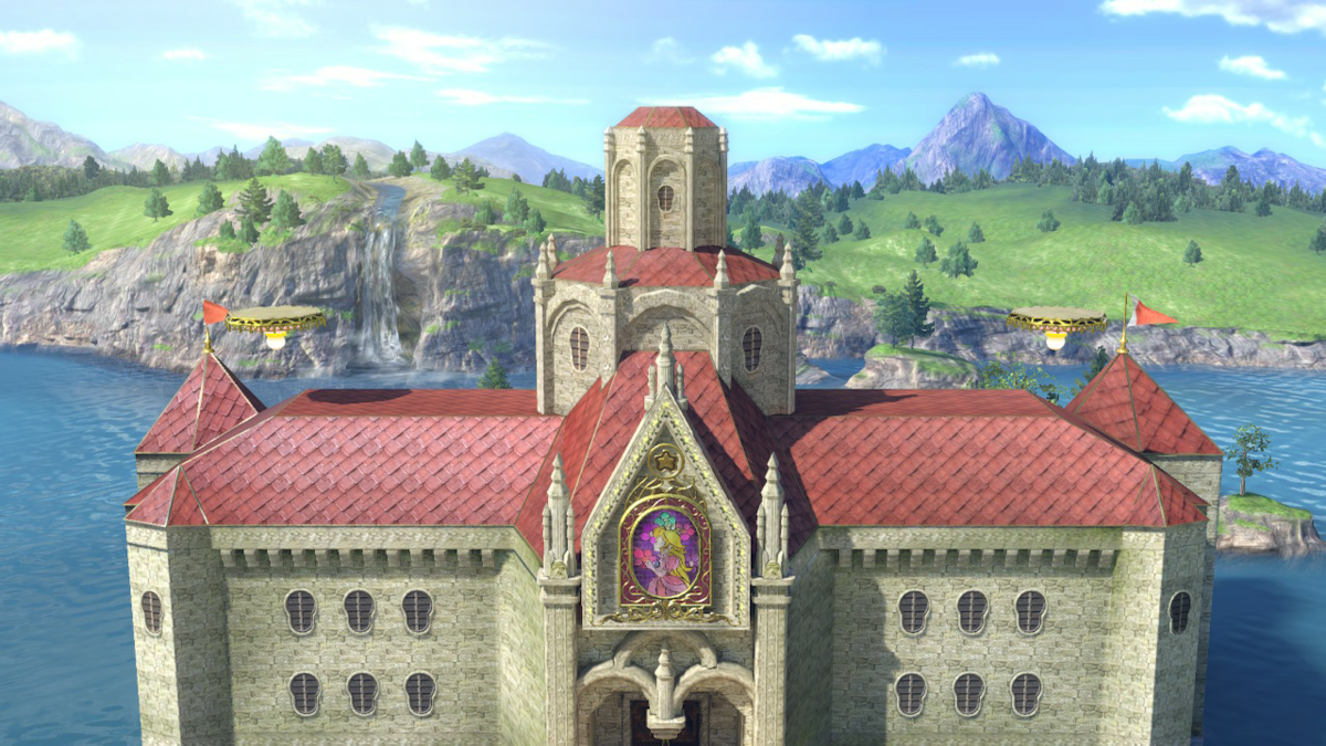 Princess Peach S Castle Smashwiki The Super Smash Bros Wiki